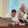 Massimo Romita e Sergio Milos in Consiglio comunale
