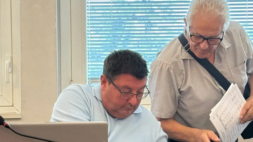 Massimo Romita e Sergio Milos in Consiglio comunale