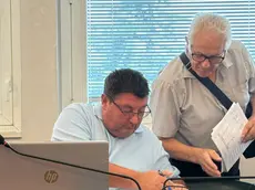 Massimo Romita e Sergio Milos in Consiglio comunale