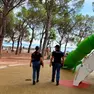 La polizia a Barcola