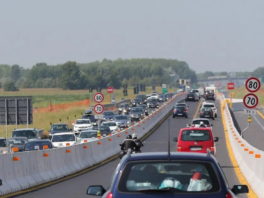 Traffico in autostrada