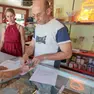 È partita la raccolta di firme per risolvere il problema dei bivacchi notturni dei migranti in tre zone a Gorizia (fotoservizio Daniele Tibaldi)