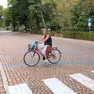 Via Petrarca, a Gorizia, nel tratto che si collega ai Giardini pubblici