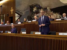 L'assessore alle Autonomie loclai Pierpaolo Roberti in Consiglio regionale