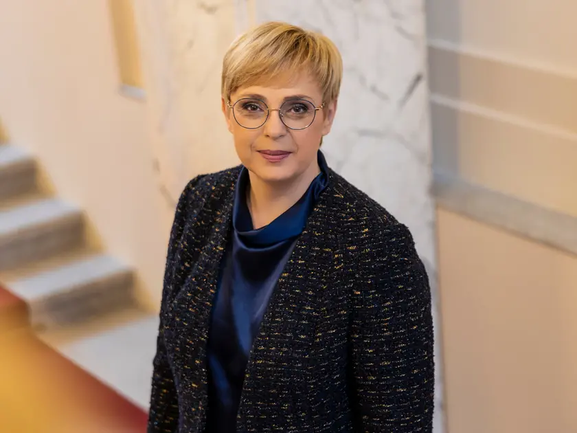 La presidente della Slovenia Nataša Pirc Musar