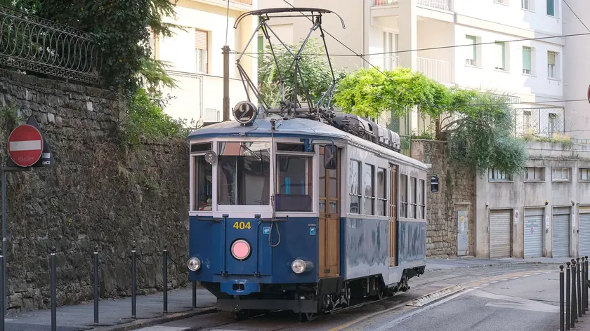 Una carrozza del tram di Opicina (foto Massimo Silvano)