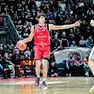 Il triestino Filippo Gallo in azione con la maglia dell’Estra Pistoia