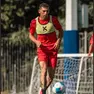 Andrea Ferretti durante un allenamento (foto Quarantotto)