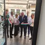 L’inaugurazione dei nuovi uffici della Gsm in corso Italia accanto al teatro Verdi