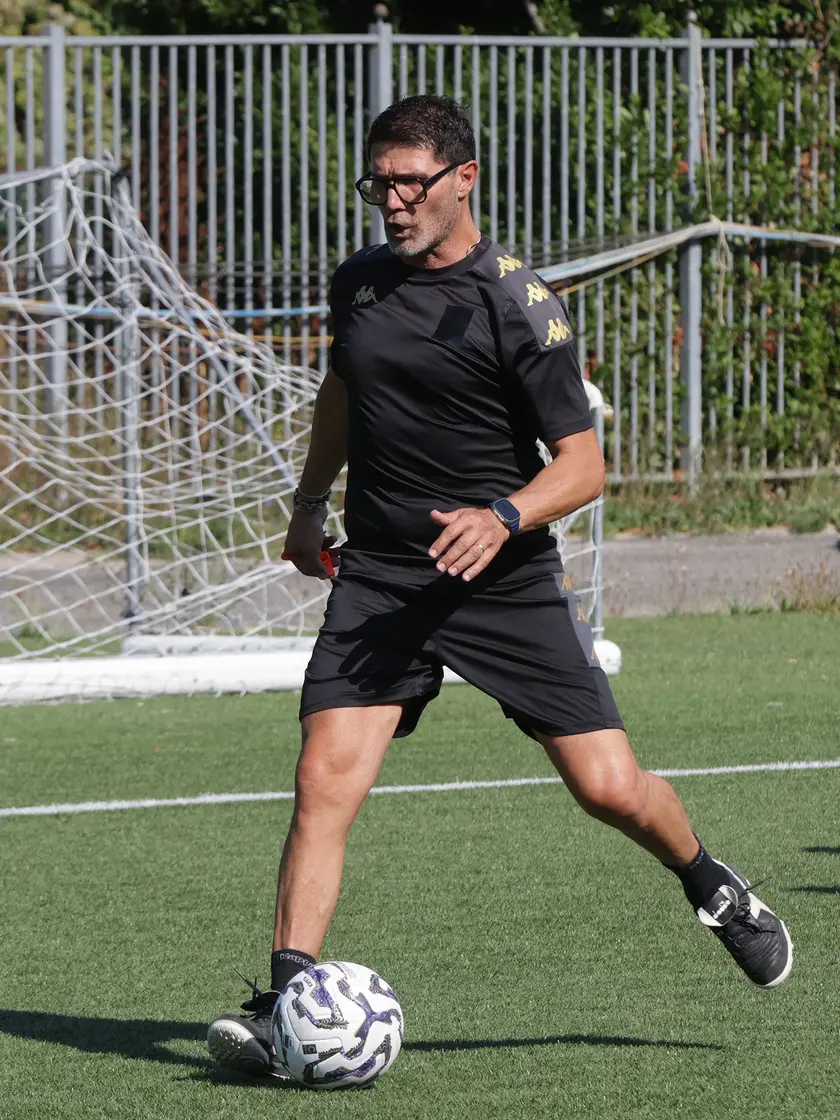 Il nuovo allenatore della Triestina Gaetano Fontana (foto Andrea Lasorte)