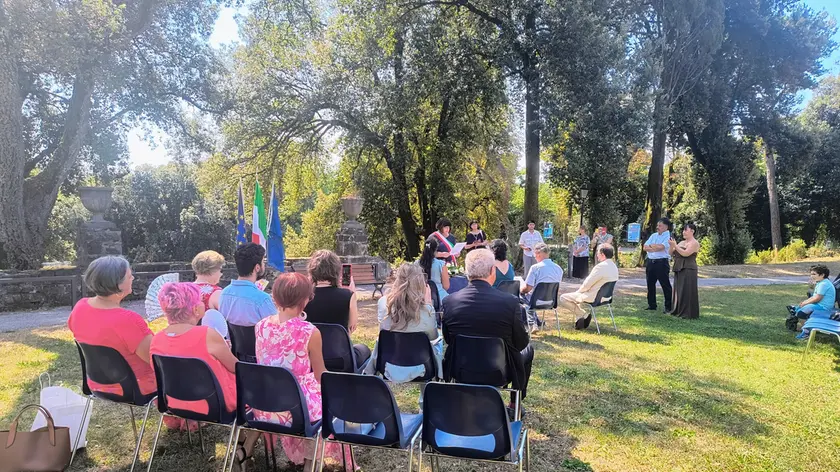 Un matrimonio al giardino di Palazzo Coronini