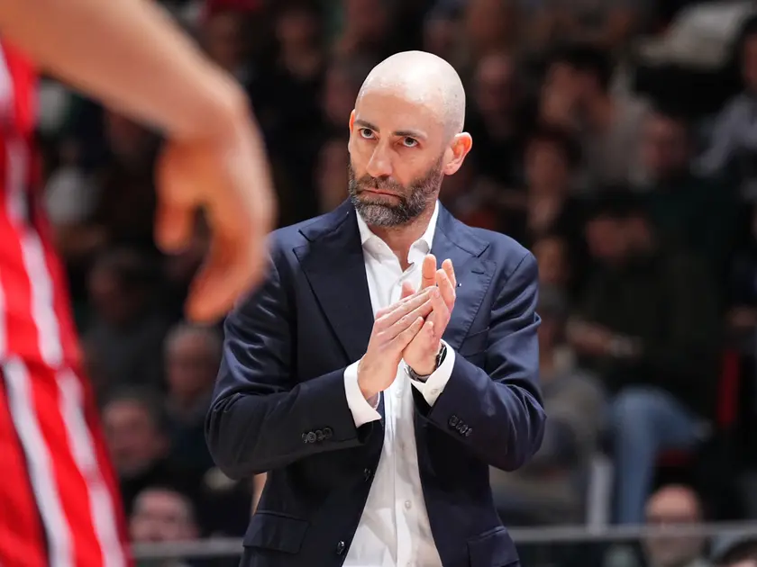 Il tecnico della Pallacanestro Trieste Francesco Taccetti