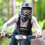 La biker triestina Silvia Penso