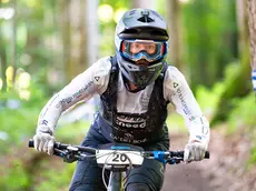 La biker triestina Silvia Penso