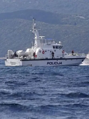 Motovedette della polizia croata