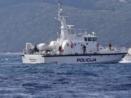 Motovedette della polizia croata