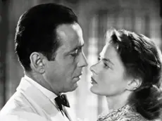 Humphrey Bogart e Ingrid Bergman in Casablanca
