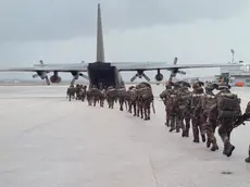Una fase delle operazioni in Kosovo da una foto d’archivio