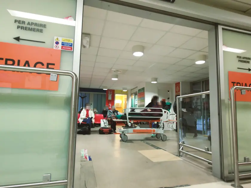 Il pronto soccorso di Cattinara