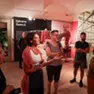 Una delle visite guidate alla mostra sugli anni '70 (Tibaldi)