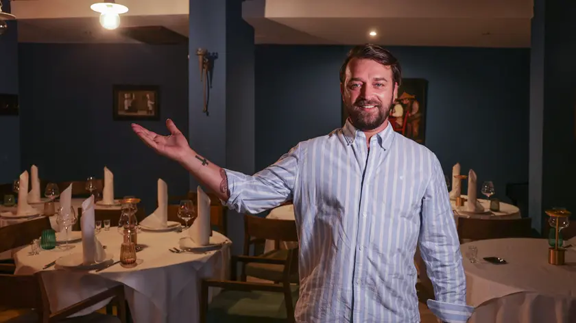 Marius Vyt, proprietario delle Bracerie Venete in via Madonnina. Foto Lasorte