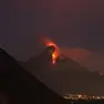 Incendio sull'Amariana visto dal drone (Foto Di Bernardo/Petrussi)