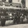 L’inaugurazione dello stadio nel 1926, con il ministro Ciano