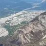 Monte Amariana, il sorvolo mostra la devastazione: il bosco bruciato è una grande macchia marrone