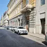 La rapina è avvenuta in Via Galatti, all'angolo con piazza Vittorio Veneto. Foto Lasorte