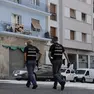 La polizia in via Rigutti