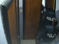 Il blitz della polizia lo scorso febbraio