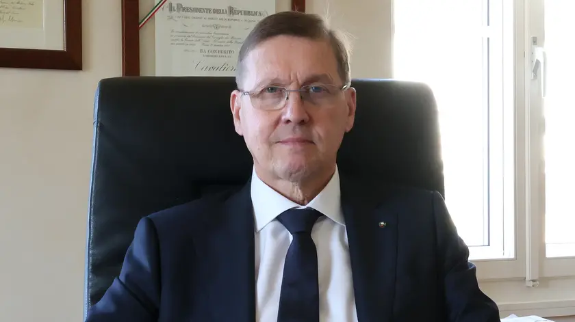 Enrico Samer, presidente della Pallanuoto Trieste