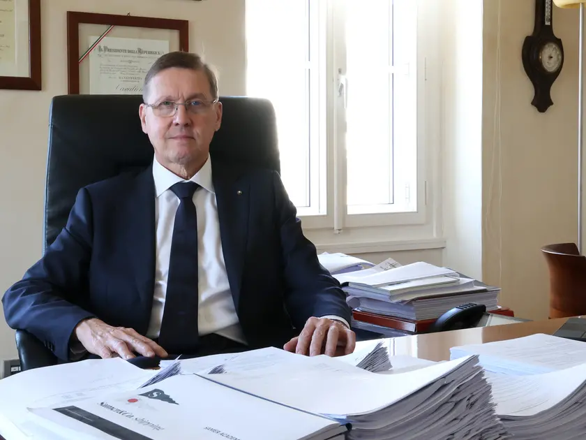 Enrico Samer, presidente della Pallanuoto Trieste