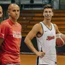 il raduno della Pallacanestro Trieste