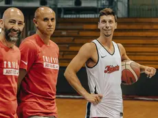 il raduno della Pallacanestro Trieste