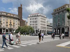 Piazza Oberdan in una foto scattata di giorno (foto Andrea Lasorte)