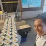 La triestina Sara Pischianz in cucina