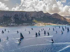 La partenza da Palermo della regata