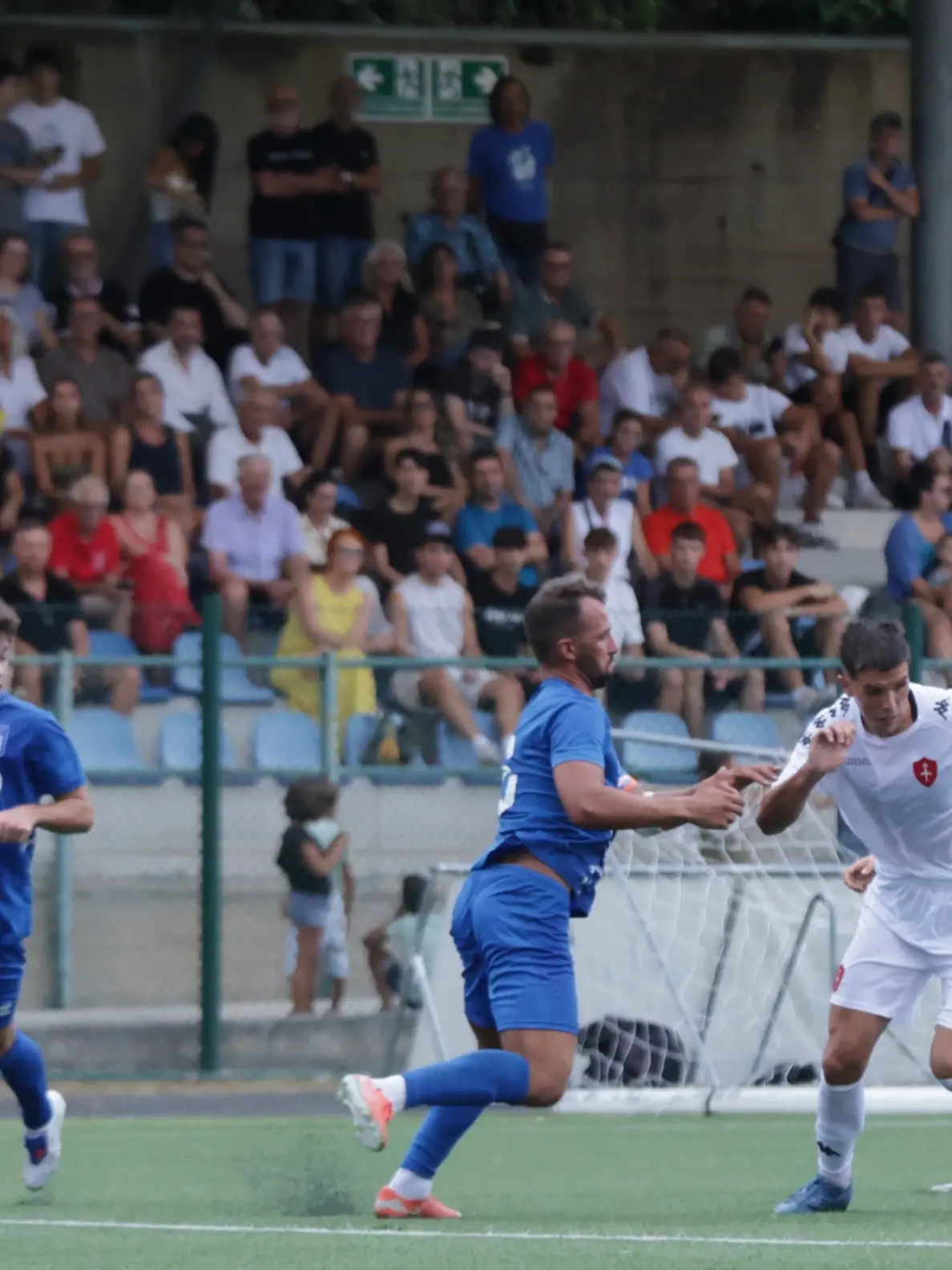 Una fase di Muggia-Triestina