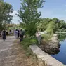 La “strada vecia” che collega San Giovanni di Duino al Villaggio del Pescatore Fotoservizio Andrea Lasorte