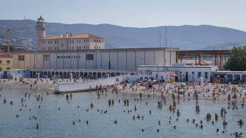 Il Pedocin affollatissimo in questa estate 2026 (foto Andrea Lasorte)