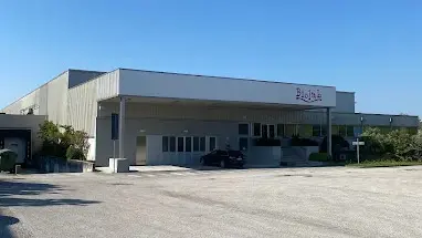 Lo stabilimento Biolab a San Daniele, ex salumificio Brendolan Service