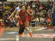 Foto Bruni Trieste 24.01.25 Pallacanestro A1: Trieste--Sassari-04 Colbey Ross