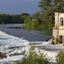 Sagrado - Un'immagine dell'Isonzo nella zona di Sagrado. Foto pubblicata il 05.11.2016