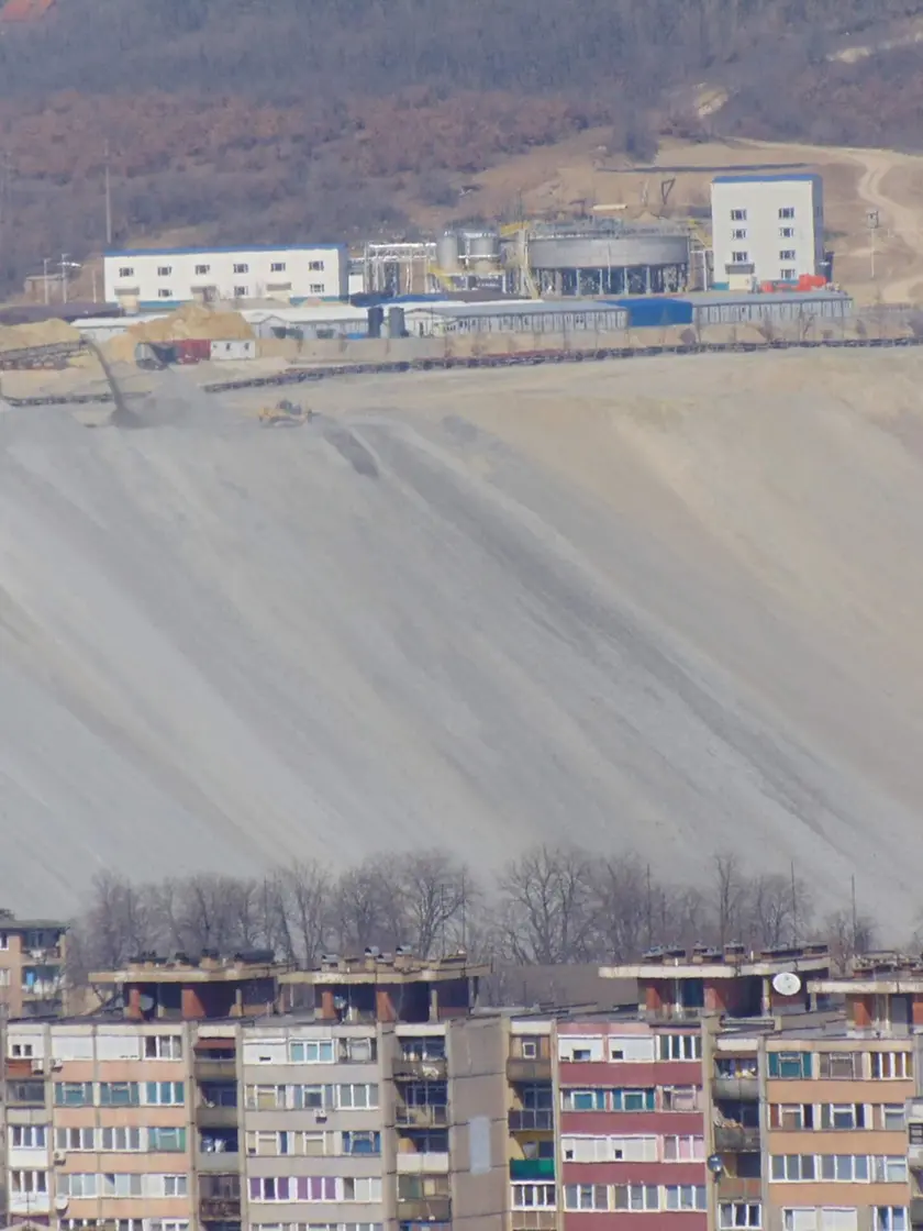 Le miniere nell’area di Bor (foto dell’Ong Reri)