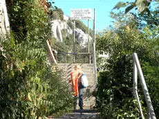 Le scalette in Costiera che portano a Canovella de’ Zoppoli