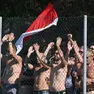 I tifosi dell’Unione a Mortegliano per la partita contro la Lme