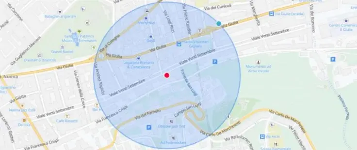 L'area interessata dalle prossime operazioni di disinfestazione a seguito del caso di Dengue a Trieste