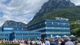 Lo stabilimento Luxottica di Agordo