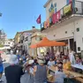 In alto i danni del rogo di Almissa, sotto la seconda vittima